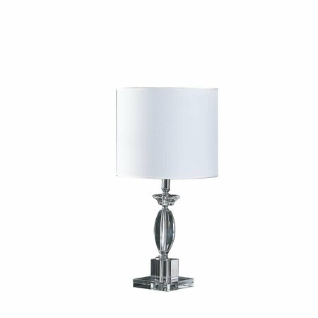 CLING 23.25 in. Emmil Cut Crystal Modern Table Lamp CL3116998